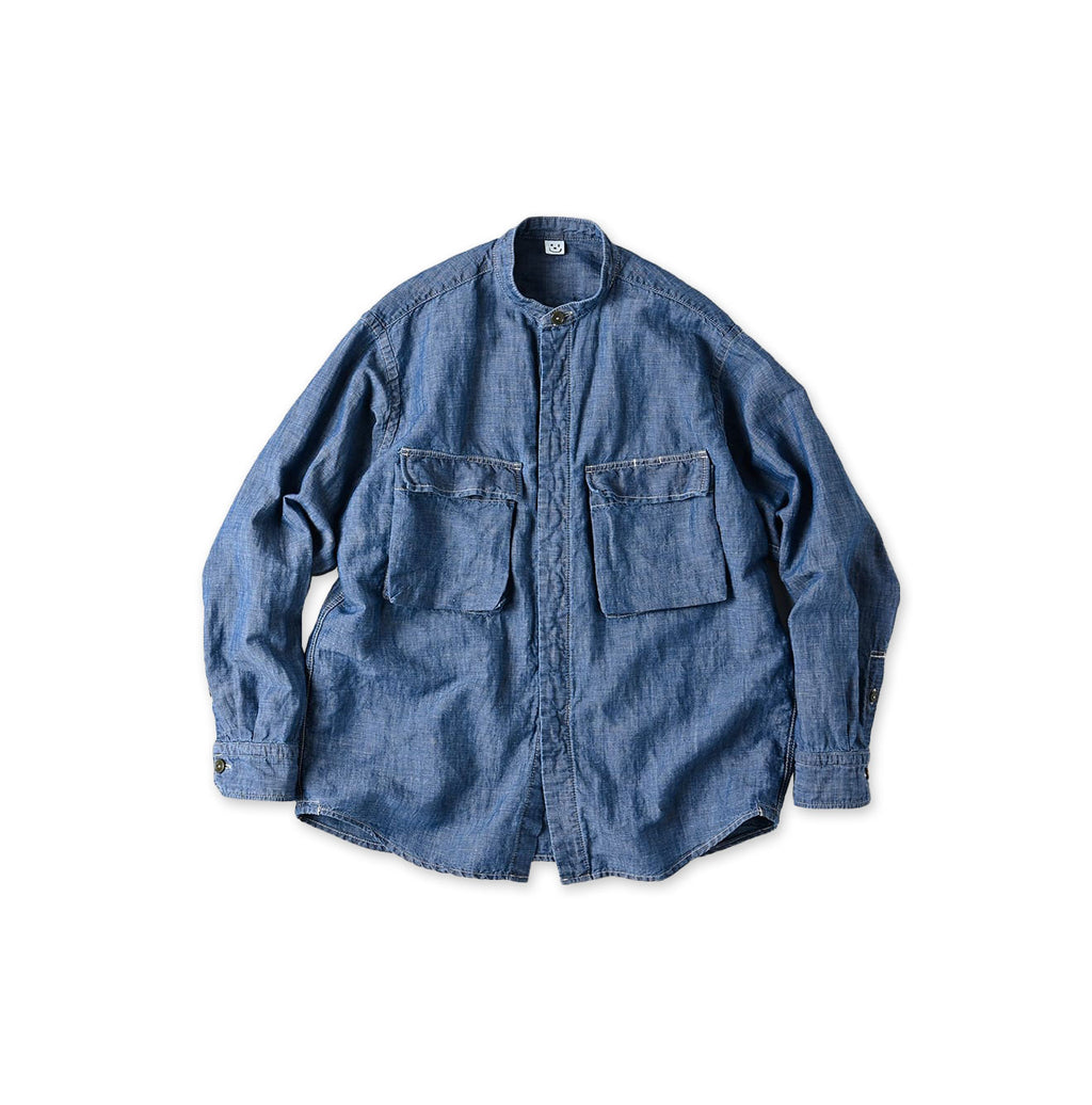 Cotton Linen Ruri Dungaree 908 Neem Shirt Zyu