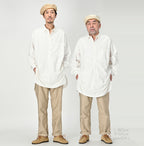 Khadi OX 908 Grandpa Pull Shirt Male Models