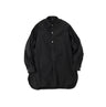 Indigo Khadi OX 908 Grandpa Pull Shirt Sumi Black