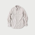 504 OX 908 Eastern Shirt Beige Chambray