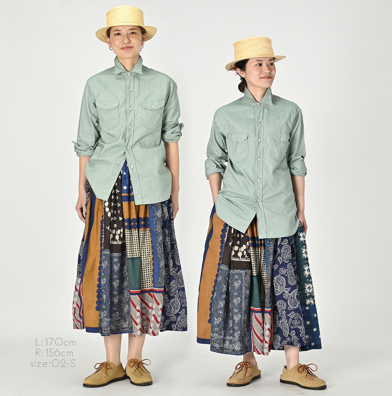 504 OX 908 Eastern Shirt Female Models