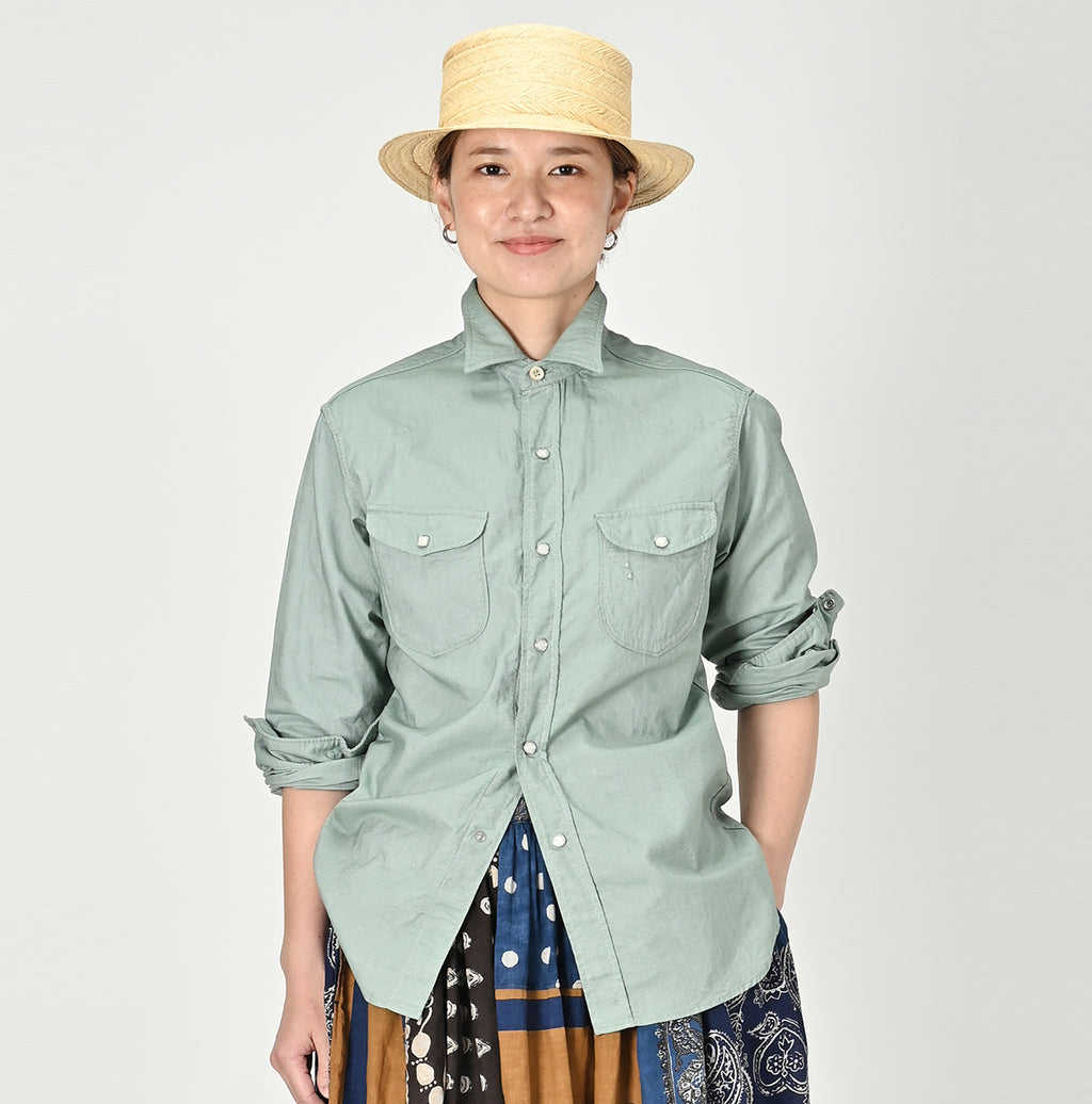 504 OX 908 Eastern Shirt Female Model