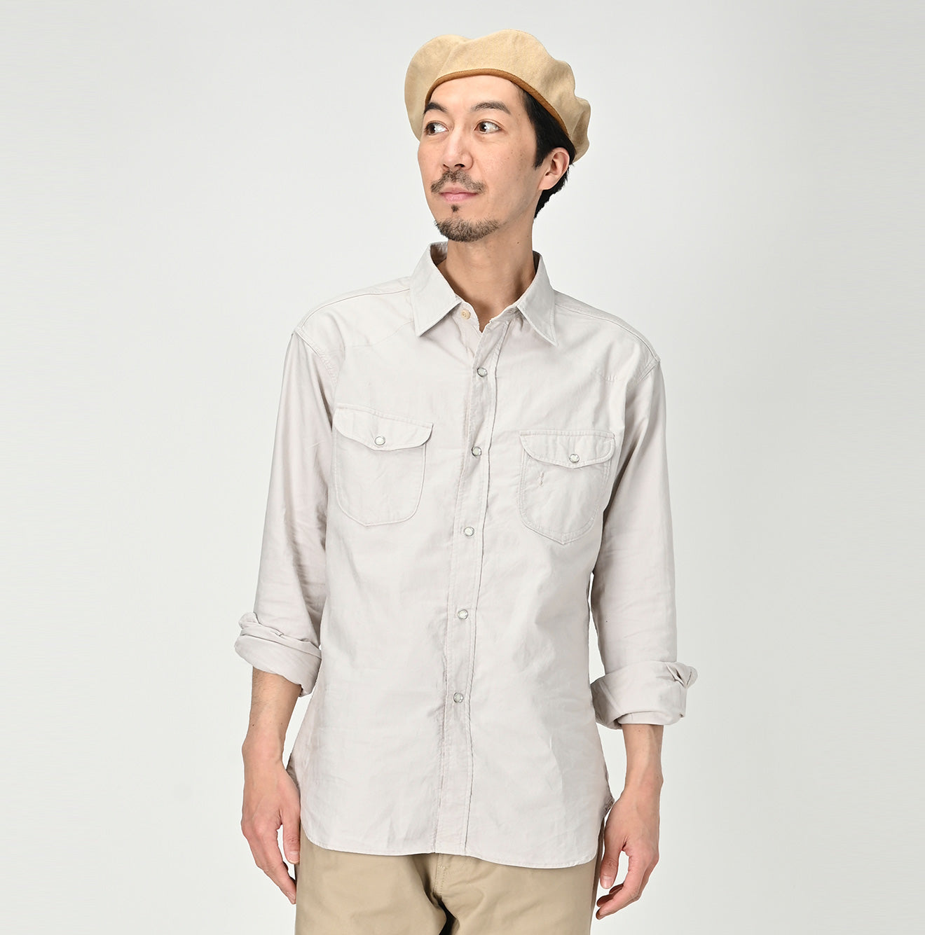 504 OX 908 Eastern Shirt Male Model