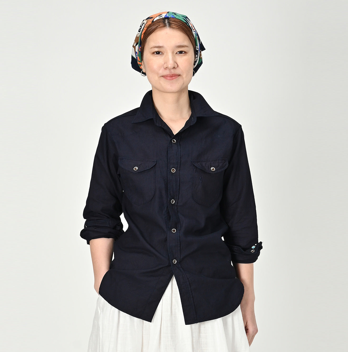 Indigo 504 OX 908 Eastern Shirt Female Model