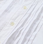 Batiste Pintuck 908 Stand Shirt Detail