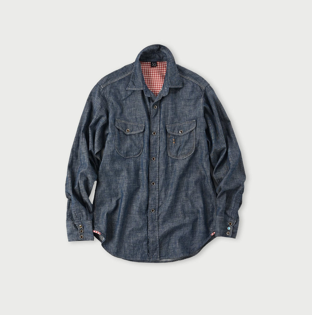 Dungaree Denim 908 Eastern Shirt Nou Ruri Nou