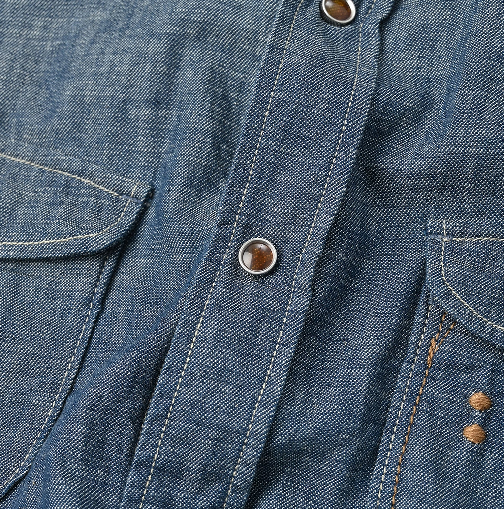Dungaree Denim 908 Eastern Shirt Nou Detail