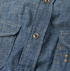 Dungaree Denim 908 Eastern Shirt Nou Detail
