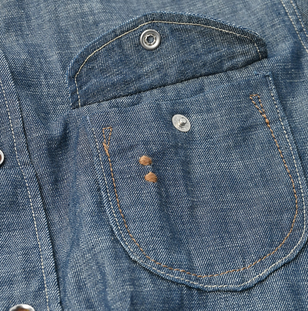 Dungaree Denim 908 Eastern Shirt Nou Detail