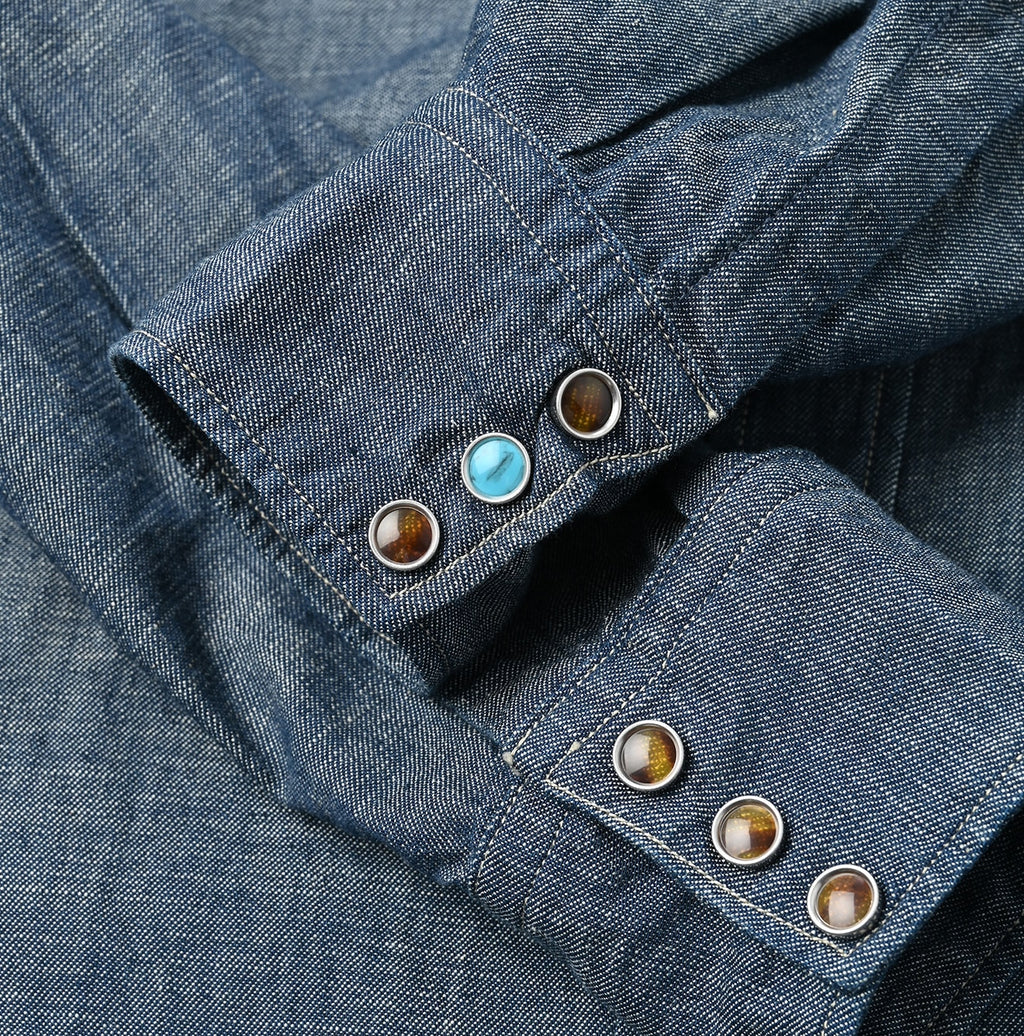 Dungaree Denim 908 Eastern Shirt Nou Detail