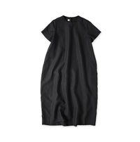 Plant Dyed Linen Half Sleeve POYON Dress