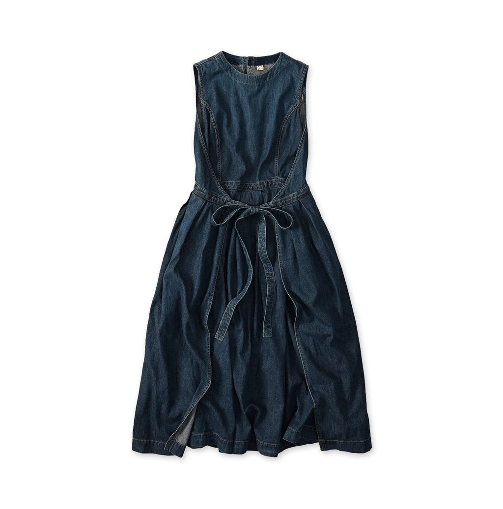 Mugihiko Denim Wrap Dress Zyu