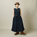 Mugihiko Denim Wrap Dress Zyu