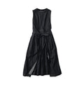 Mugihiko Denim Wrap Dress Nou