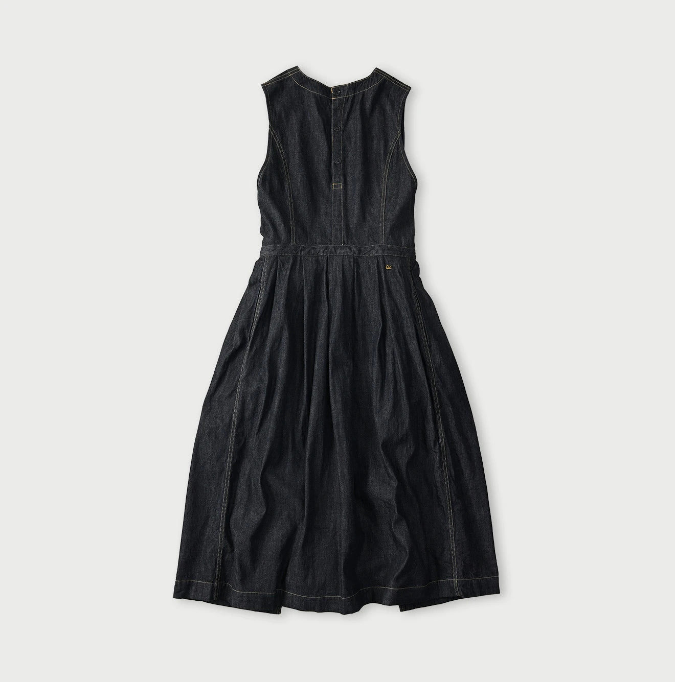 Mugihiko Denim Wrap Dress Nou