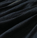 Mugihiko Denim Wrap Dress Nou Detail