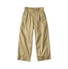 Thin Gabardine Charlotte Baggy Khaki Beige