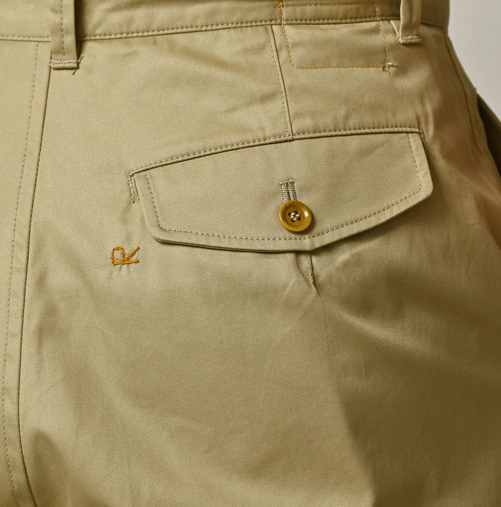 Thin Gabardine Charlotte Baggy Detail