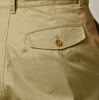 Thin Gabardine Charlotte Baggy Detail