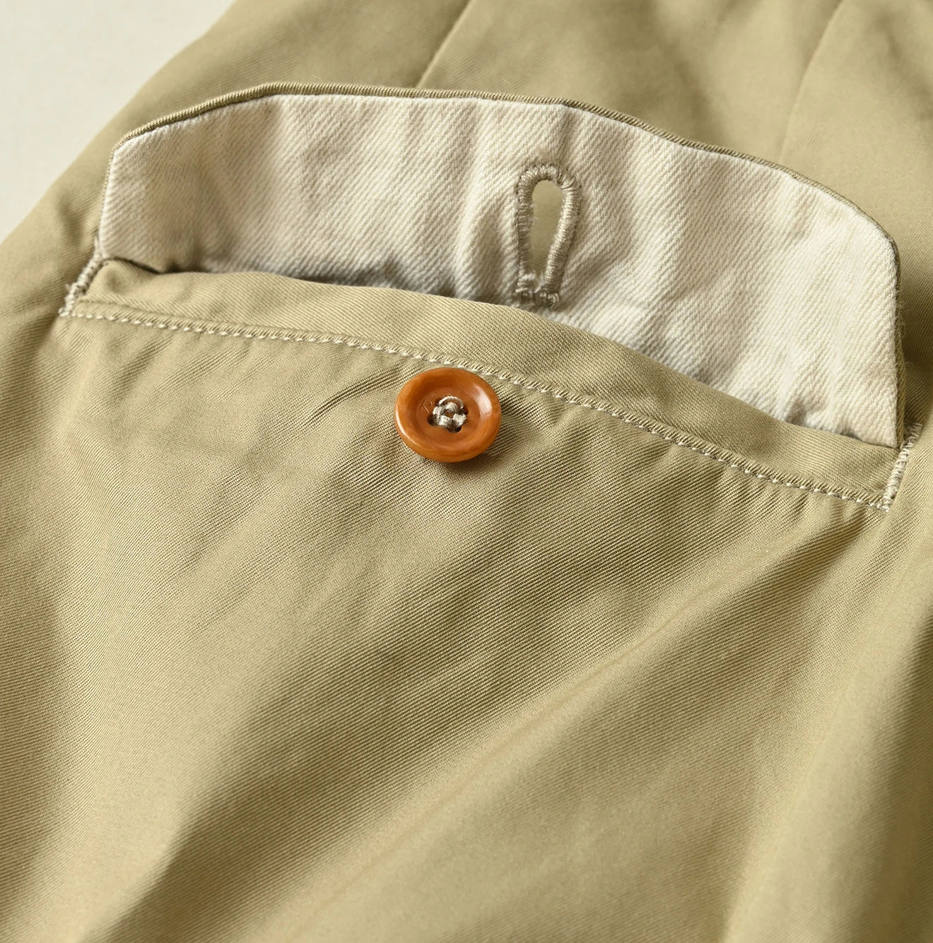 Thin Gabardine 908 Nîmes Pants Detail