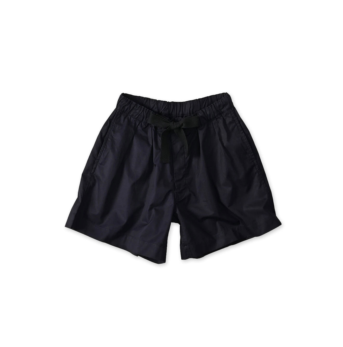 Thin Gabardine Easy Short Pants Navy