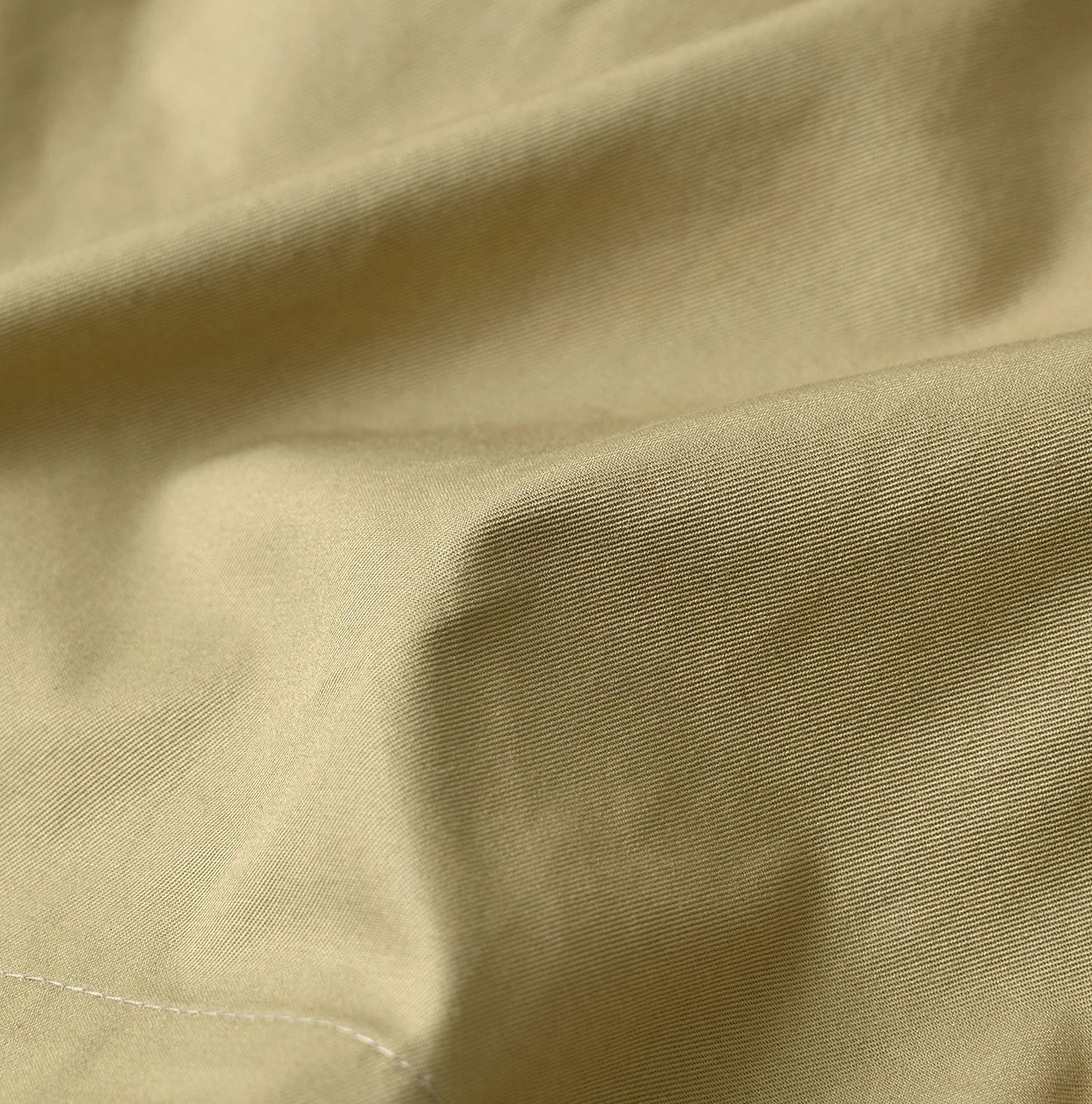 Thin Gabardine Easy Short Pants Detail