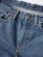 Hikohime Distressed Cotton Denim Pants