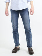 Hikohime Distressed Cotton Denim Pants