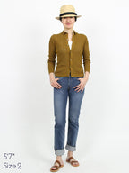 Hikohime Distressed Cotton Denim Pants