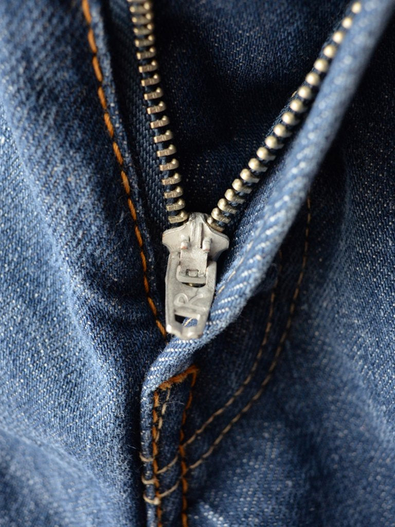 Hikohime Distressed Cotton Denim Pants