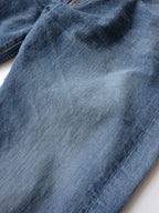 Hikohime Distressed Cotton Denim Pants