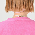 Sakura Dyed 908 Ocean T-shirt Detail
