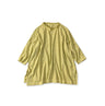 45 Plant Dyed Tenjiku Big Slit T-shirt Lemongrass