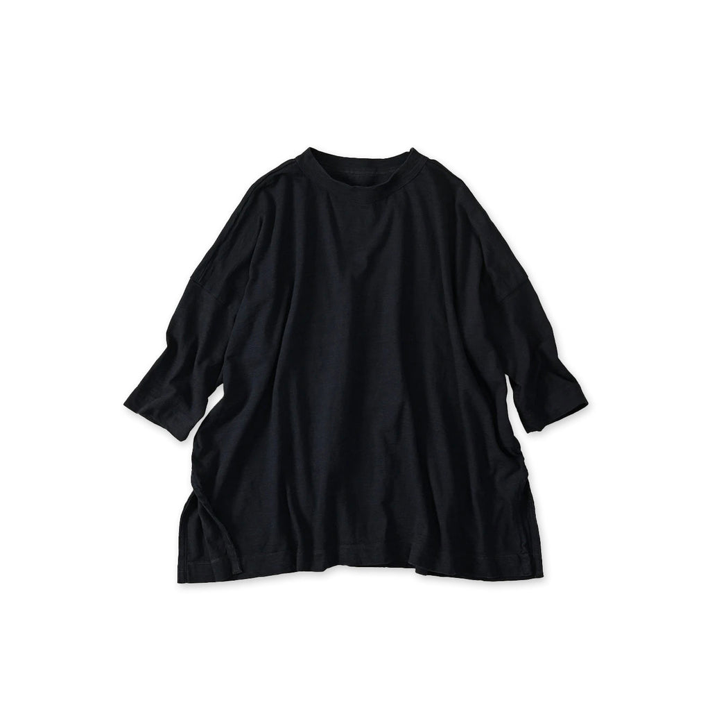 Indigo Tenjiku Big Slit T-shirt Kageiro Nando