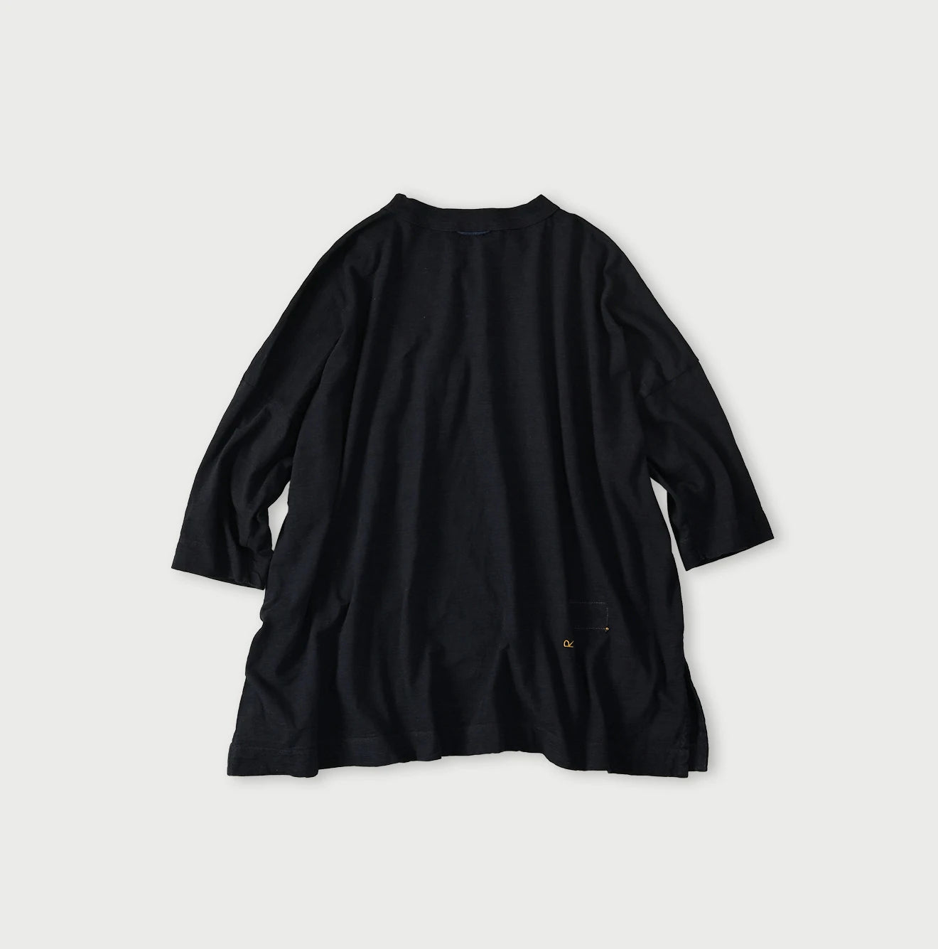 Indigo Tenjiku Big Slit T-shirt