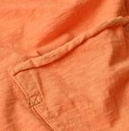 Plant Dyed Tenjiku 908 Ocean T-shirt Detail