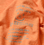 Plant Dyed Tenjiku 908 Ocean T-shirt Detail