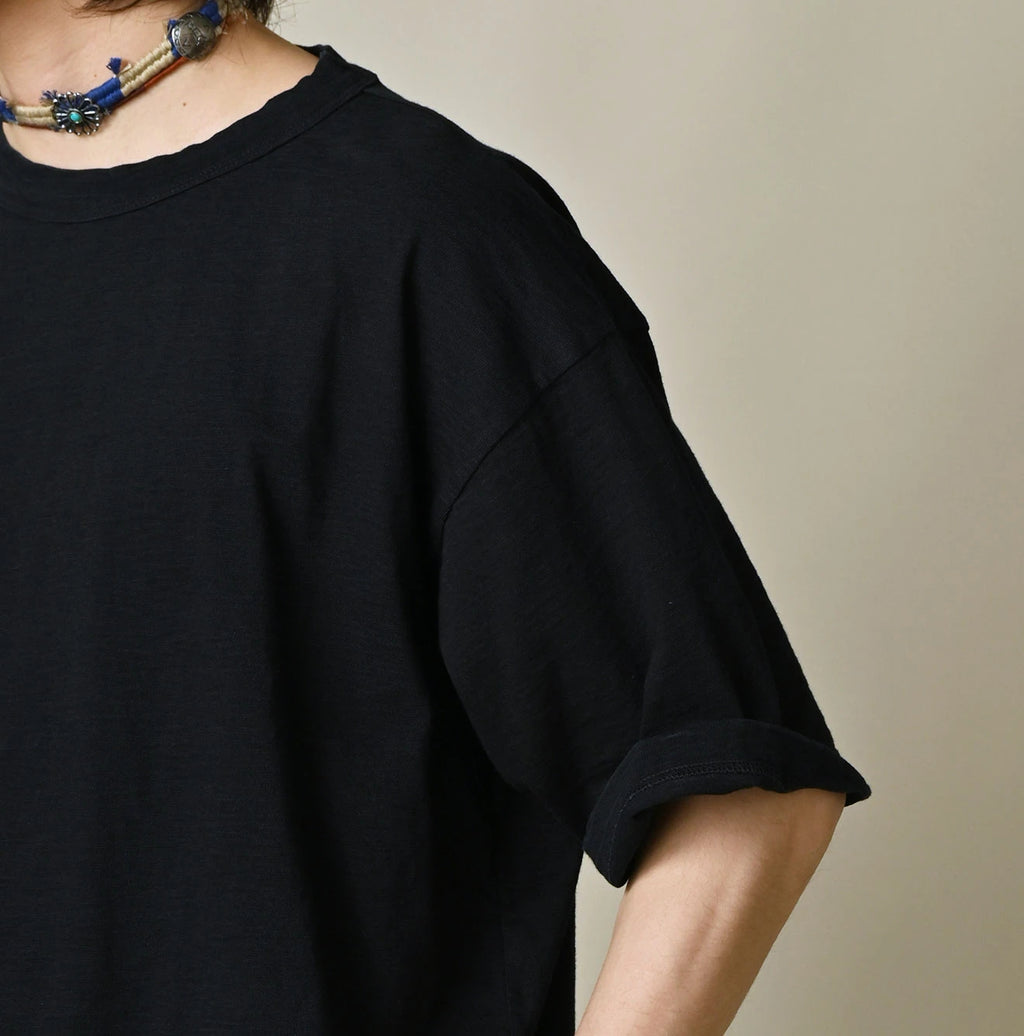 Indigo Tenjiku 908 Ocean T-shirt Detail