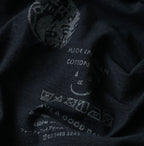 Indigo Tenjiku 908 Ocean T-shirt Detail