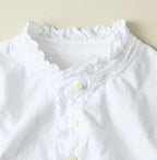 Tenjiku Frill Square Cardigan Detail