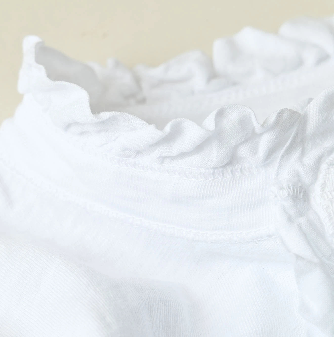 Tenjiku Frill Square Cardigan Detail