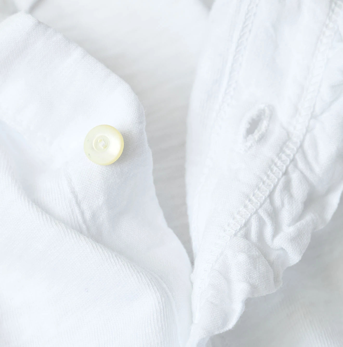 Tenjiku Frill Square Cardigan Detail