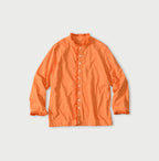 45 Plant Dyed Tenjiku Frill Square Cardigan Marigold