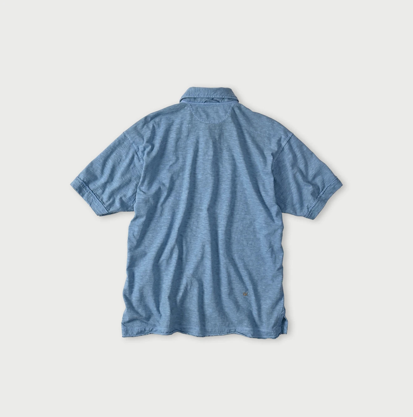 45 Plant Dyed Tenjiku 908 Polo Shirt Back