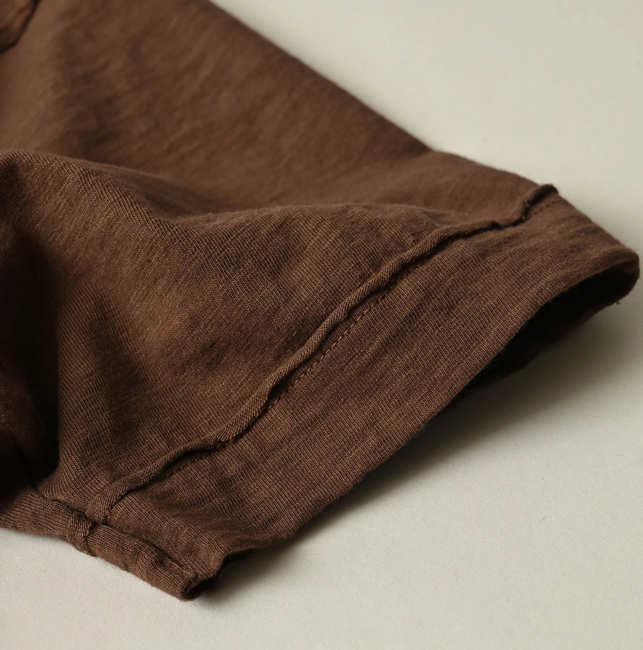 45 Plant Dyed Tenjiku 908 Polo Shirt Detail