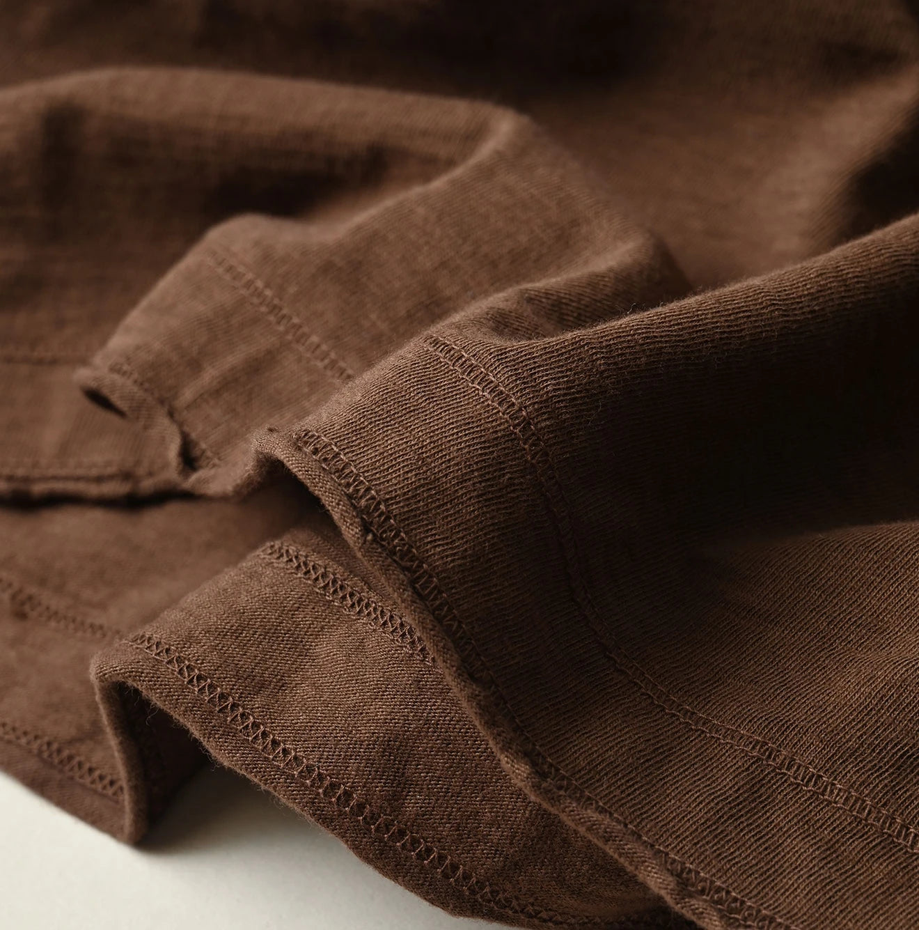 45 Plant Dyed Tenjiku 908 Polo Shirt Detail