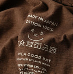 45 Plant Dyed Tenjiku 908 Polo Shirt Detail