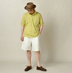 45 Plant Dyed Tenjiku 908 Polo Shirt Male Model