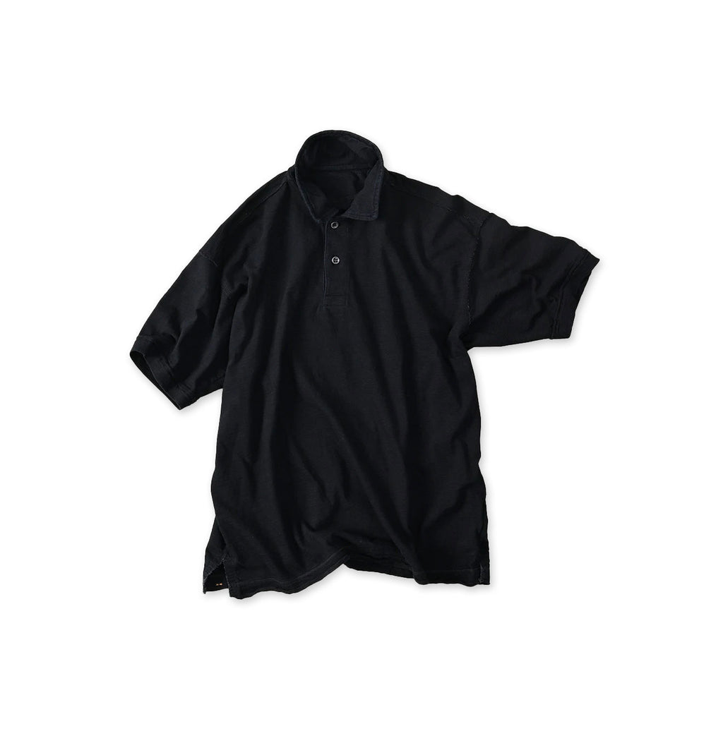 Indigo Tenjiku 908 Polo Shirt Kageiro Nando