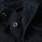 Indigo Tenjiku 908 Polo Shirt Detail